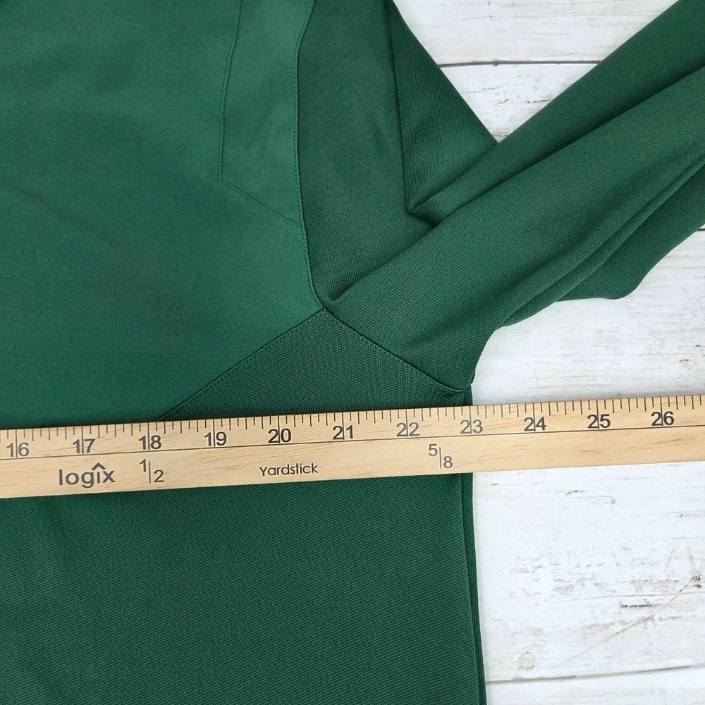 Nike Golf Tour Performance Quarter Zip Pullover Men Large Green 639883-341